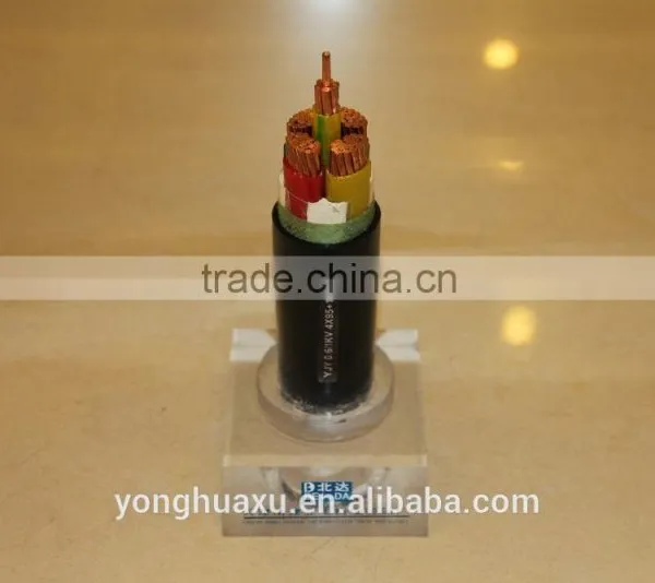 0.6/1KV Low Voltage 4 Cores Copper Conductor XPLE Insulated Electrical Power Cable photo-3