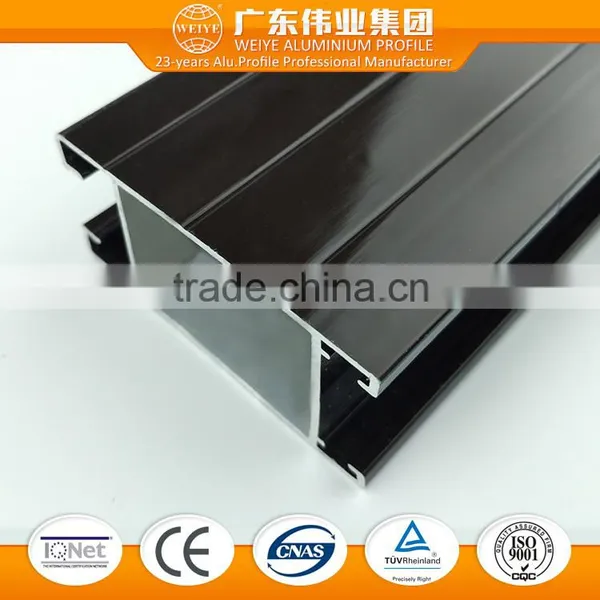 Customized Top Quality Alloy Hollow Powder Coated Door Window Profiles Aluminium photo-6