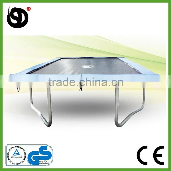 2016 Outdoor 7*10ft Rectangular Trampoline With Safety Net