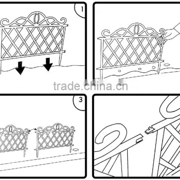 Plastic Garden Fence Panels,pp Fence Panels Most Popular photo-4