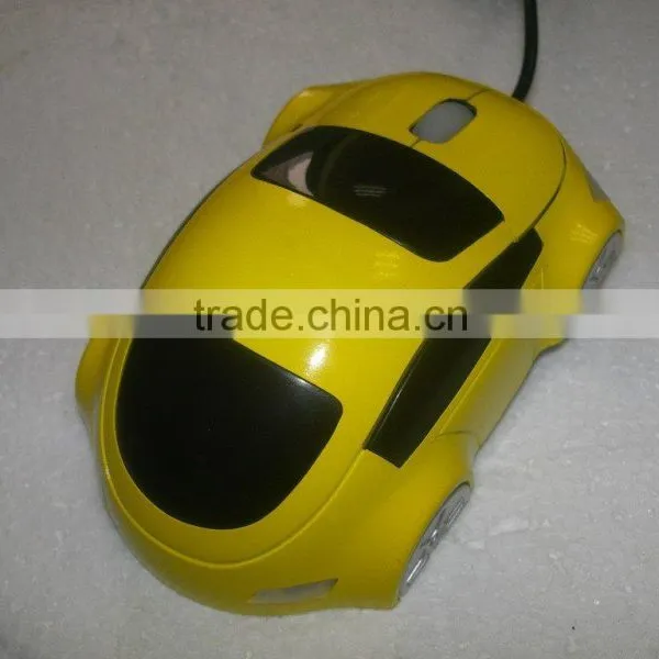 2016 Promotion 3D Wired USB Optical Colourful Car Mouse photo-2