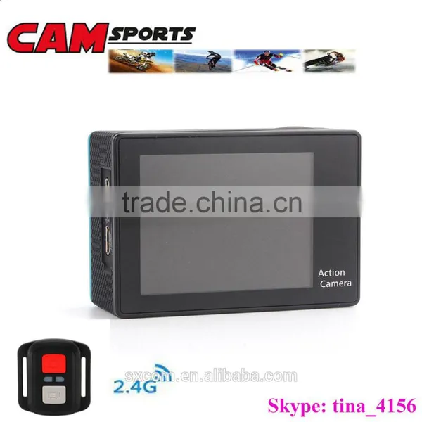 WIFI Waterproof Action Sport Camera 4K 15fps Remote Control Bracelet 2.0'' LCD 170 Degree Angle 1050mAh 12MP photo-6