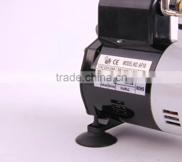 HSENG AF18-2 Mini Air Paint Compressor Airbrush Manufacture photo-5