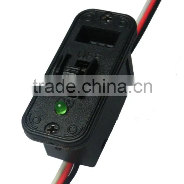 Maytech Large Switch Harness Futaba Type With LED Light On-off for Helicopter photo-2