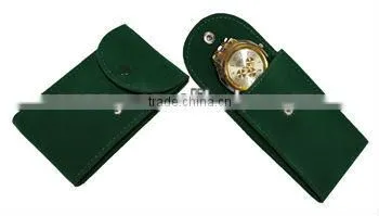 OEM velvet gift watch pouch for single watch