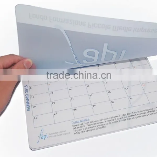 2015-Year Calendar With (BLUE) Font With Holidays List (SQUARE) Mouse Pad photo-4