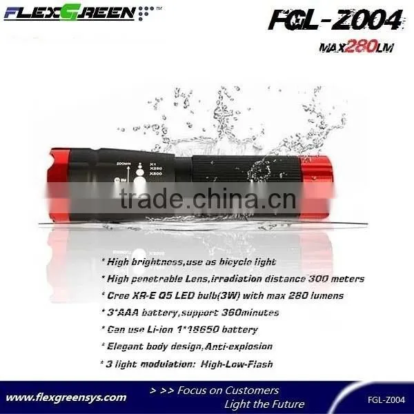 AAA Battery Q5 Led Bike Flashlight and Bike Torch photo-2