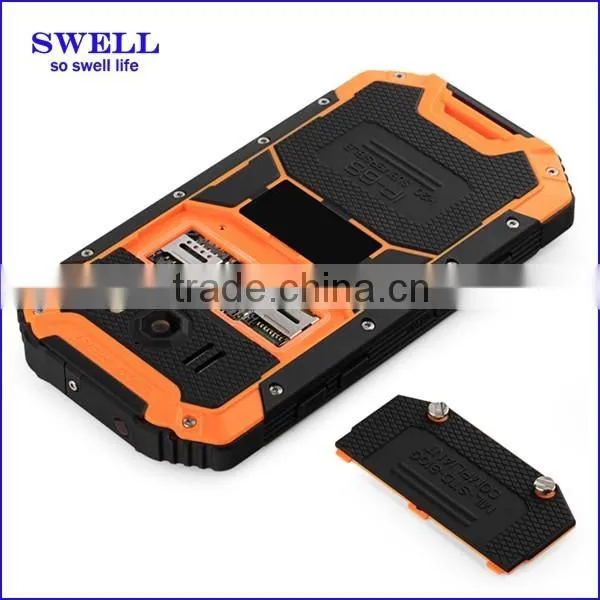 Ip68 Waterproof Handheld Terminal Android 4.4 Octa Core Transportation Terminal 4.7inch NFC Walkie Talkie Remote Contral F19 photo-4
