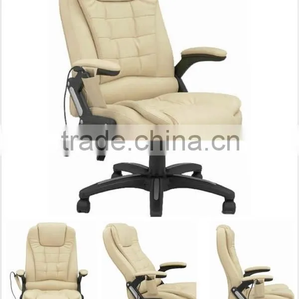 SAA ROHS CE Certified Stylish 6 Point Massage Chair Leather Office Chair With Armrest K-8901A-6 photo-3