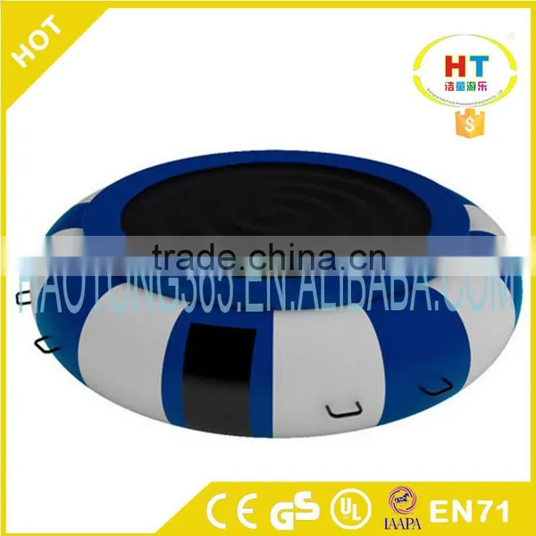 2016 Commercial Air Bouncer Giant Water Game Inflatable Water Trampoline for Sale