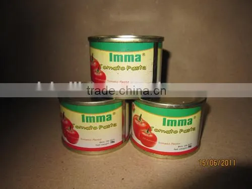 70gram Double Concentrated Tomato Paste E/O Lid photo-2