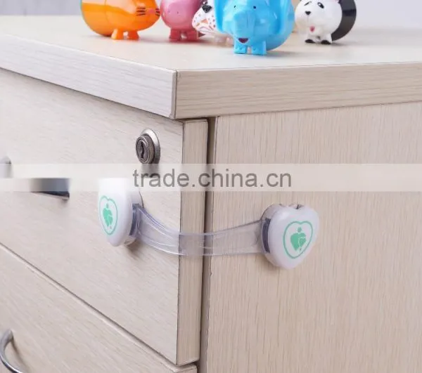 Bendy Door Drawer Fridge Cabinet Safety Locks Desk Drawer Locks