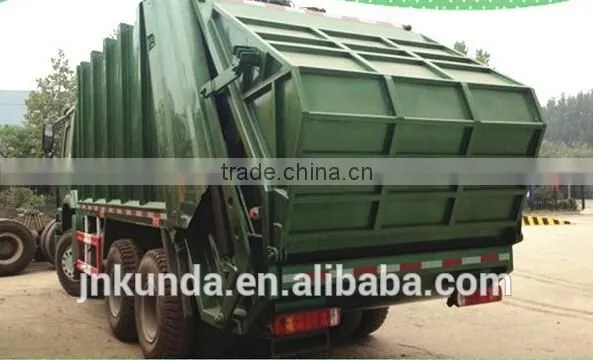 Sinotruk Howo 16 M3 Compressed Garbage Truck for Sale photo-4