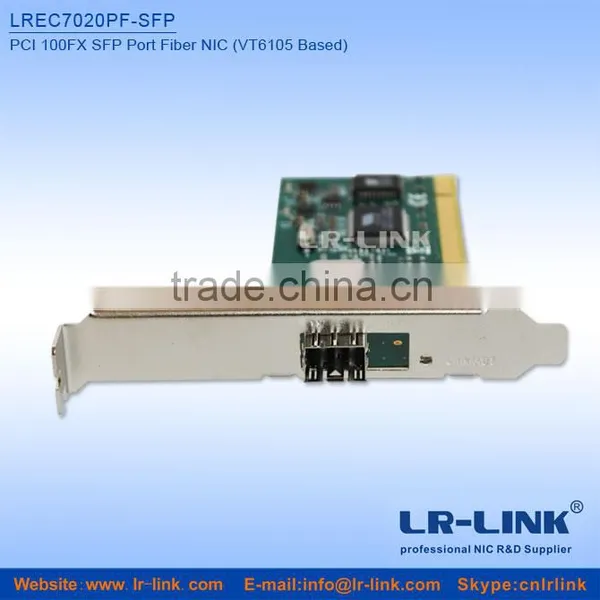 PCI 100FX SFP Port Fiber Network Interface Card (VT6105 Based) photo-3
