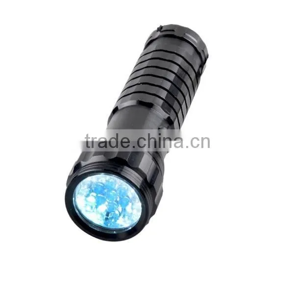 12 Led White Light,7 Led Red Light Aluminum Led Torch photo-3