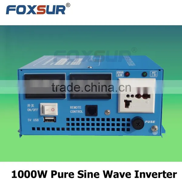 Digital Display for Battery and Output Voltage Pure Sine Wave Inverter 1000W 48V DC to 230V AC, DC to AC Solar Power Inverter photo-2