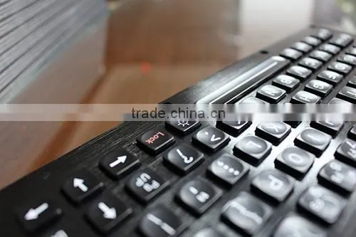 Black Titanium Industrial Keyboard Price With Track Ball photo-5