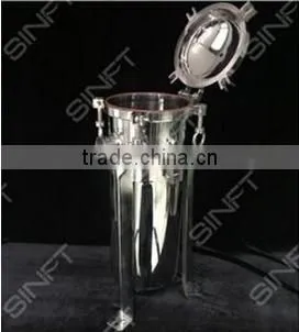 Stainless Steel Liquid Filtration Tube Filter Housing