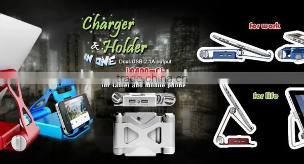 Big Capacity Foldable Powerbank With Holder photo-6