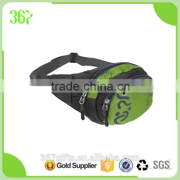 Outdoor Travel Sport Running Waist Bag With Two Pockets