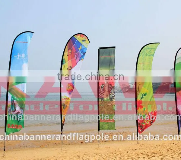 Special Advertise Rectangle Flag Pole photo-6