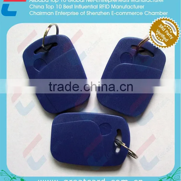 125khz EM4100 &TK4200 RFID Key Fob ,Custom Door Access Key Fob photo-2