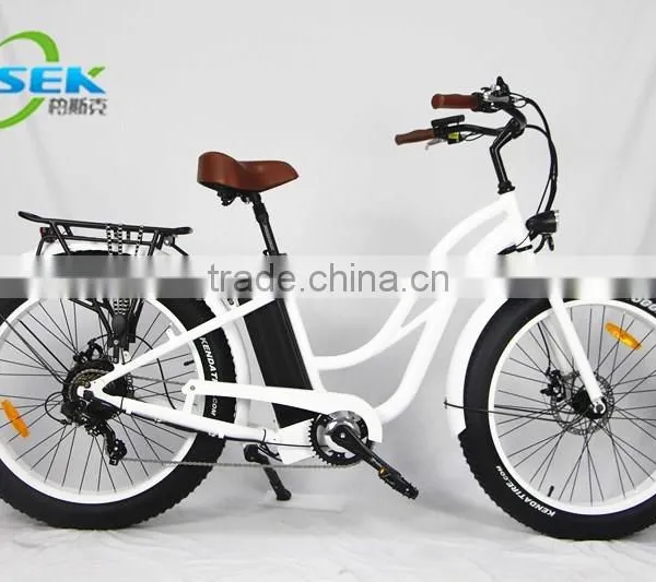 Rear Bafang Drive Romai Electric Bicycle Lady Hummer Cruiser China