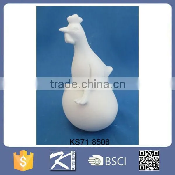 Best Selling Products White Decorative Ceramic Roosters photo-2