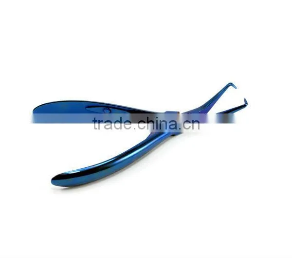 Professional Blue Titanium Color Hair Extension Tools Kit photo-4