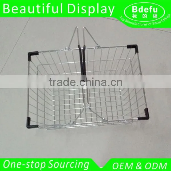 Cheap Price Shopping Basket Wire Basket for Supermarket