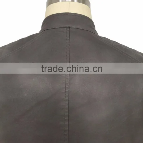 Spring and Autumn Clothes Men PU Jacket photo-6