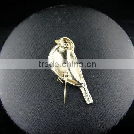 Alloy Bird Christmas Brooch photo-3