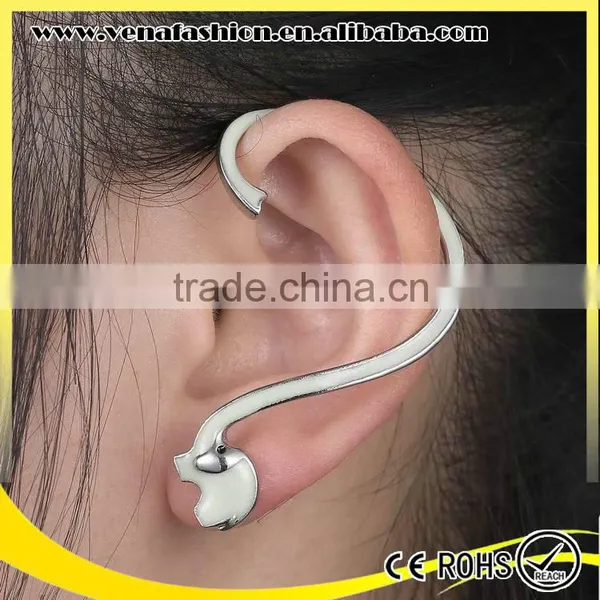 Animal Punk Model Glow in the Night Ear Earring Clip photo-2