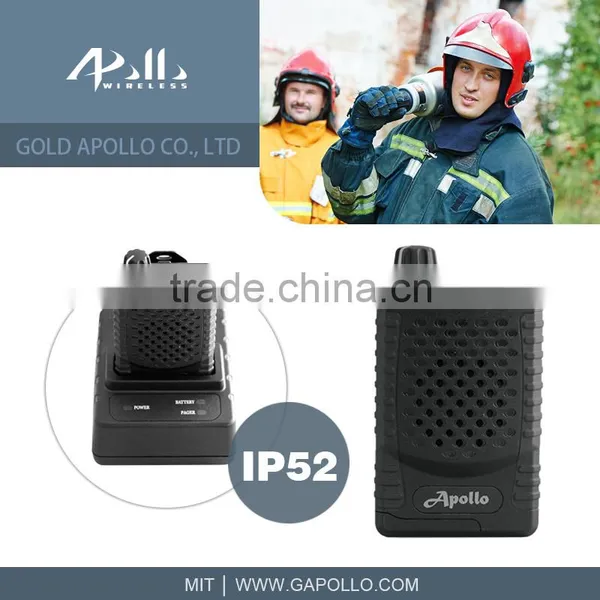 GOLD APOLLO - Voice Pager Uhf Vhf Radio Wideband Receiver