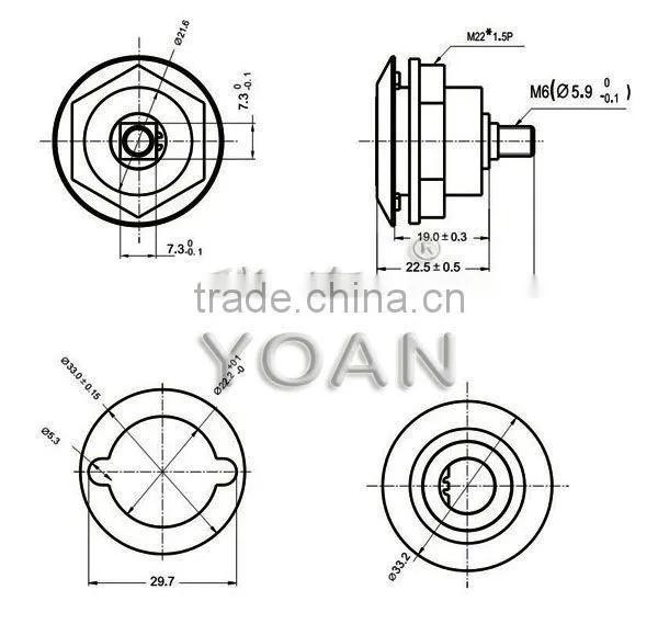 the Safe Lock of Cam Lock Fasteners photo-3