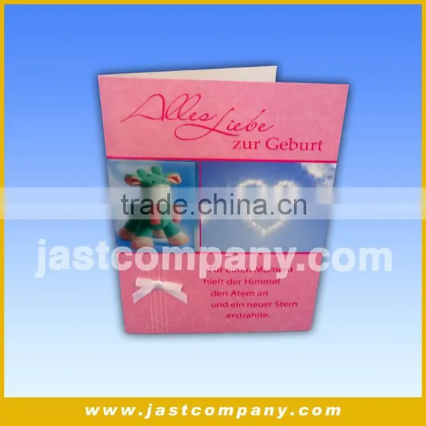 High Quality Colorful Latest Baby Baptism Card Designs, Handmade Gift Card For Baby Baptism Invitation photo-3