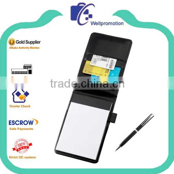 Black Leather Travel Document Passport Holder photo-2