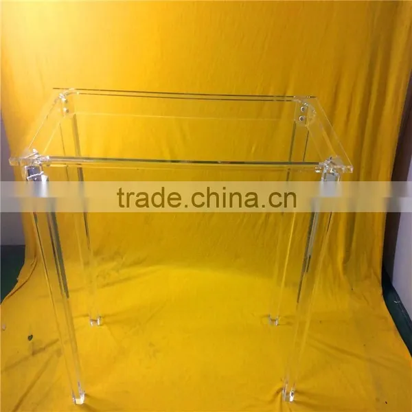 White Acrylic Dest Riser Tidy photo-3