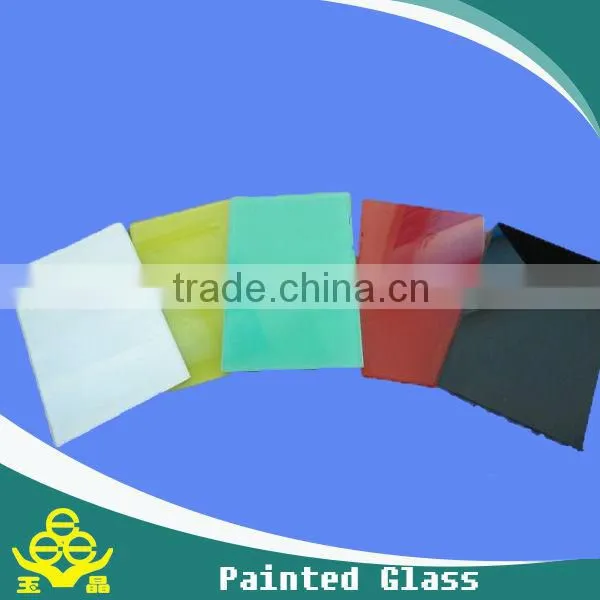 3mm Yujing Certified Decorative Building Glass Painted Glass photo-2