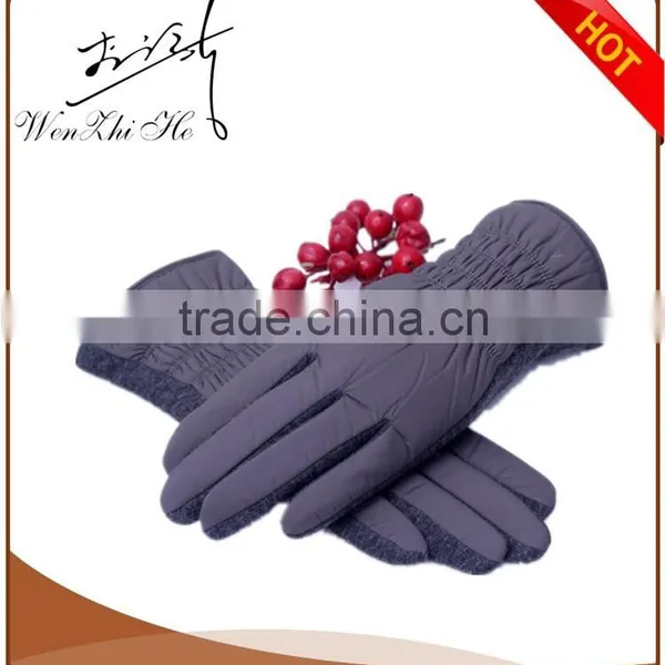 Popular Blue Soft Warm Fashion Winter Mitten Gloves Producer photo-4