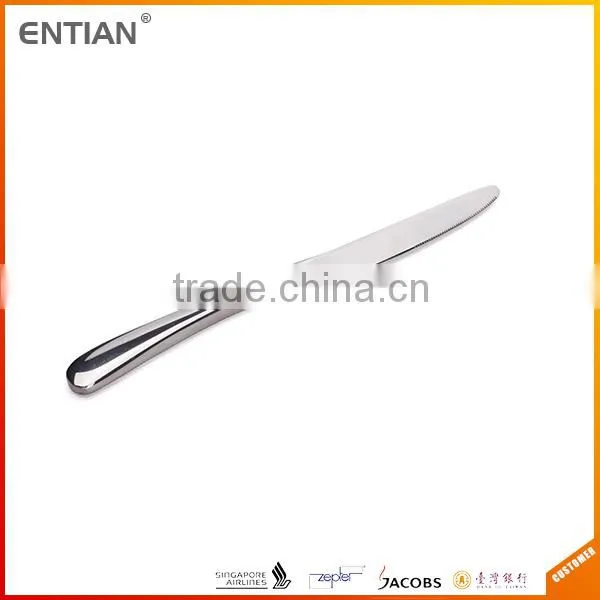 Stainless steel mini table dinner knife