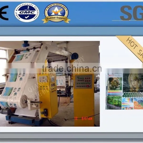 QTL Type High Speed High Quality 4 Colours Flexographic Printing Machine photo-3