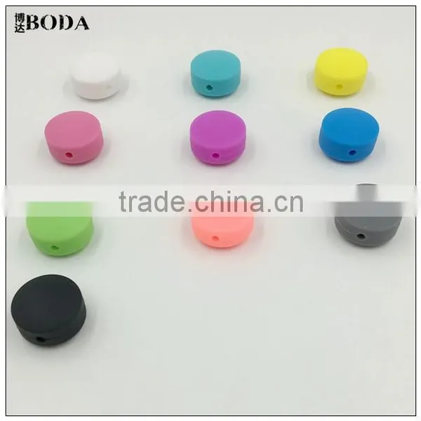 ASNZS EN71 BPA Free Flower Round Bead Silicone Beads photo-6