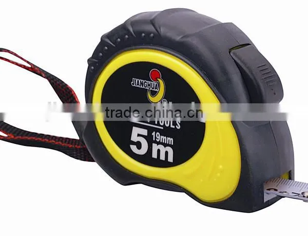Double Side Embossed Tape Measure With Rubber Coated OEM Brand Steel Measuring Tape From CE ISO9001 BSCI Factory photo-4