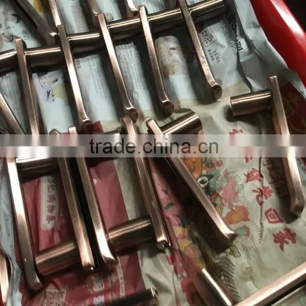 Plating Hardware Part Metal Door Lock Handle OEM/Metal Door Lock photo-5
