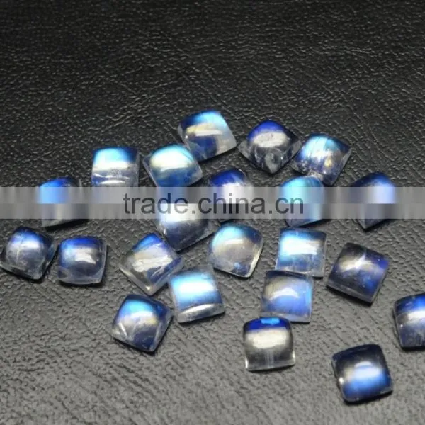 Natural Rainbow Moonstone Cabochon photo-4