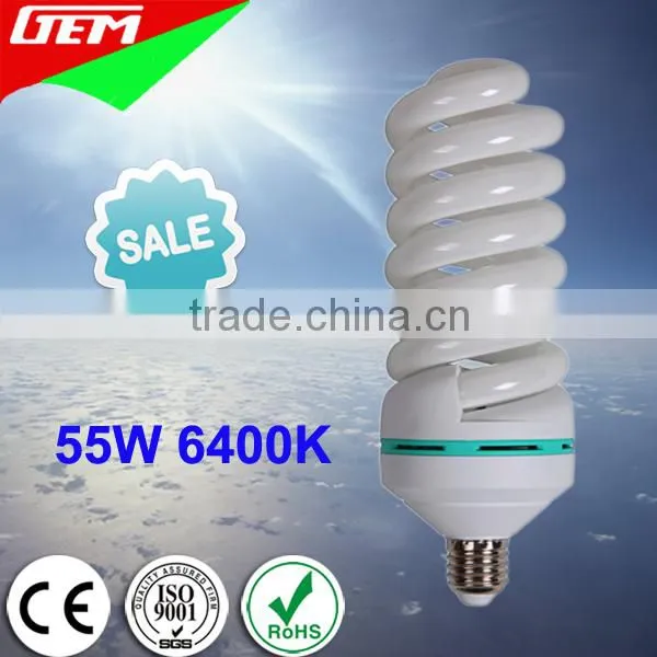 4U/Spiral CFL Lamp E27 6400K 220V 55W Energy Saver With CE ROHS photo-3