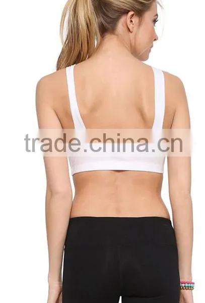 Printed Vest Yoga Top Custom Slim Fit Crop Top for Ladies photo-3