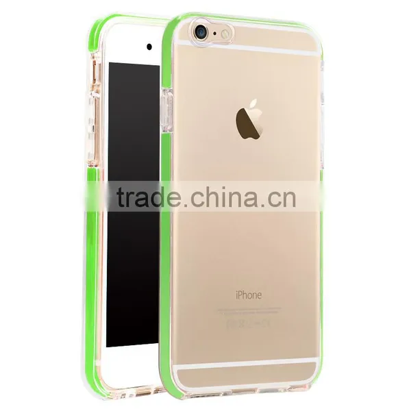 AIR CUSHION Newest TPU PC 2 in 1 Soft Bumper Case Cover for Iphone 6s photo-4