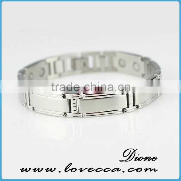 Stainless Steel/tungsten/silicone/ Titanium Magnetic Bracelet Health Care photo-3